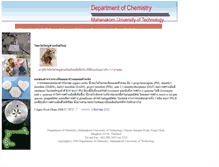 Tablet Screenshot of chemistry.mut.ac.th